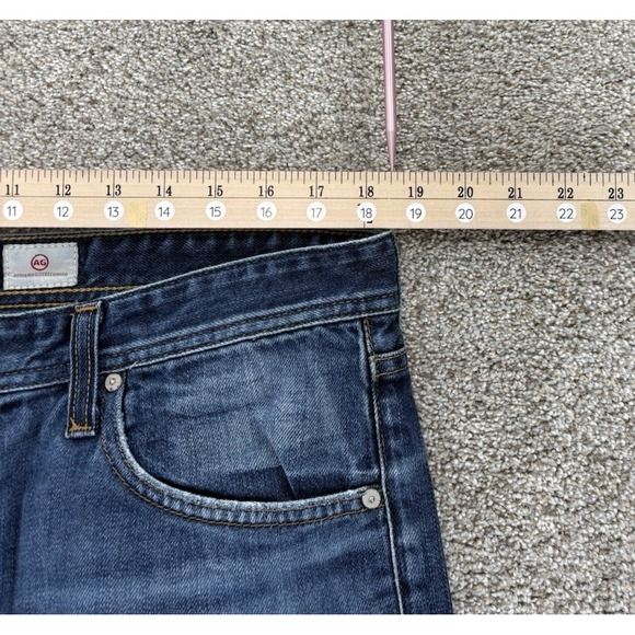 AG Adriano Goldschmied Graduate Tailored Leg Jean Mens Size 36 Blue 4 Years Wave - Picture 8 of 12